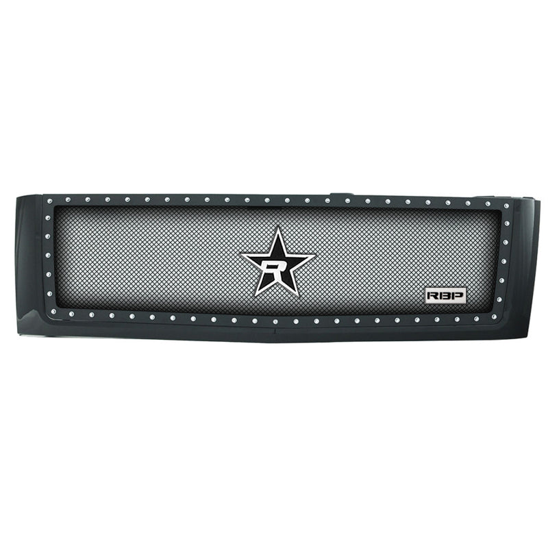 RBP NDX Series All Black Grille 07-10 Chevy Silverado 2500/3500