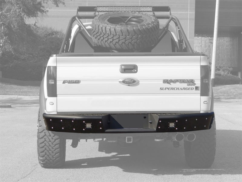 Addictive Desert Designs 10-14 Ford F-150 Raptor Stealth R Rear Bumper w/ Backup Sensor Cutouts