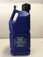 Load image into Gallery viewer, Iron Cross 5 Gallon Utility Jug - Blue