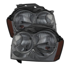 Load image into Gallery viewer, xTune Jeep Grand Cherokee 05-07 Crystal Headlights Smoke HD-JH-JGC05-AM-SM