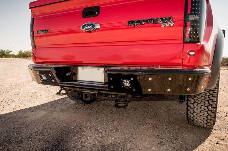 Addictive Desert Designs 10-14 Ford F-150 Raptor Stealth R Rear Bumper w/ Backup Sensor Cutouts