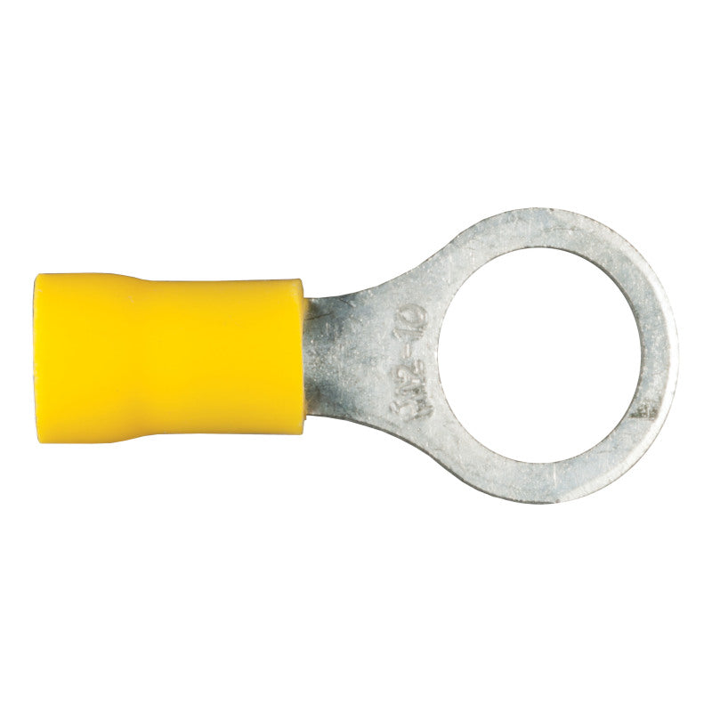 Curt Ring Terminals (12-10 Wire Gauge 3/8in Stud Size 100-Pack)