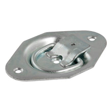 Load image into Gallery viewer, Curt 1-3/8in x 1-7/8in Recessed Tie-Down Ring (1200lbs Clear Zinc)