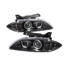 Load image into Gallery viewer, Spyder Chevy Cavalier 95-99 Projector Headlights LED Halo Replaceable LEDs Blk PRO-YD-CCAV95-BK