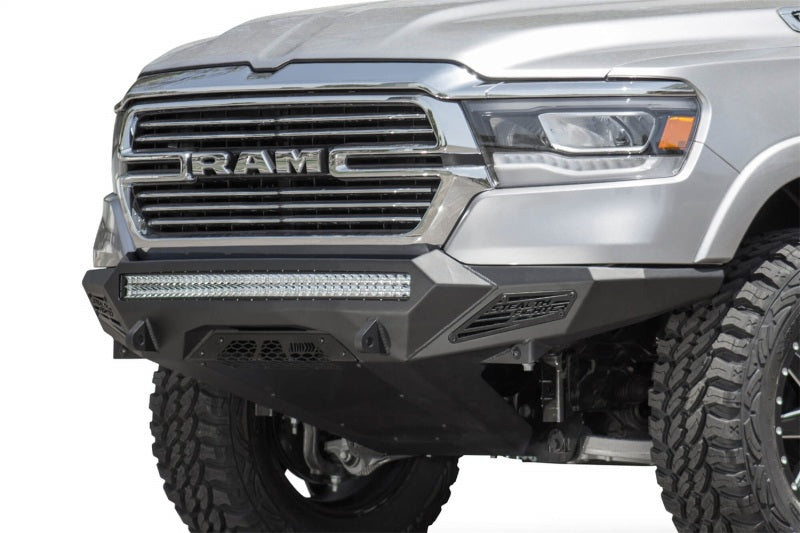 Addictive Desert Designs 2019 Ram 1500 Hammer Black Stealth Fighter Front Bumper