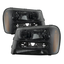 Load image into Gallery viewer, xTune Chevy Trailblazer 02-09 OEM Style Headlights Black Smoke HD-JH-CTB02-AM-BSM