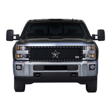 Load image into Gallery viewer, RBP RX-5 Halo Series Studded Frame 1pc. Grille 15-18 Chevrolet Silverado 2500/3500HD - Black