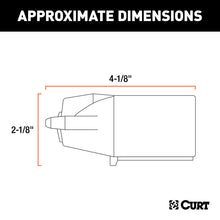 Load image into Gallery viewer, Curt Heavy-Duty 7-Way RV Blade Connector Plug (Trailer Side)