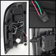 Load image into Gallery viewer, xTune Chevy Silverado 07-13 LED Tail Lights Black ALT-JH-CS07-LED-BK