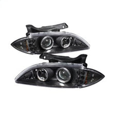 Load image into Gallery viewer, Spyder Chevy Cavalier 95-99 Projector Headlights LED Halo Replaceable LEDs Blk PRO-YD-CCAV95-BK