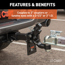 Load image into Gallery viewer, Curt Ball &amp; Pintle Combination (2in Ball 10000lbs Ball Capacity)