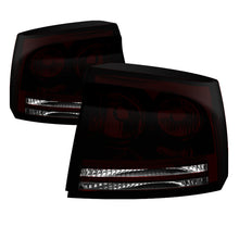 Load image into Gallery viewer, xTune Dodge Charger 05-08 OEM Style Tail Lights Dark Red ALT-JH-DC05-OE-RSM