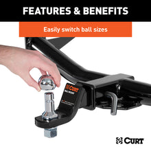Load image into Gallery viewer, Curt Switch Ball Trailer Ball Set (1-7/8in &amp; 2in Balls 3/4in x 1-5/8in Shank)
