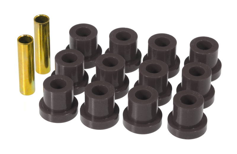 Prothane 55 Chevy Full Rear Spring Bushings - Black