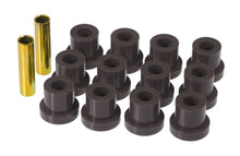 Load image into Gallery viewer, Prothane 55 Chevy Full Rear Spring Bushings - Black