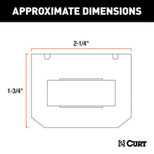 Load image into Gallery viewer, Curt Connector Mounting Bracket for 5-Way Flat