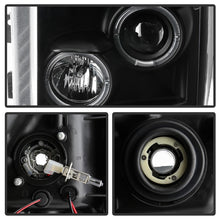 Load image into Gallery viewer, Spyder Ford Super Duty 11-16 Projector Headlights LED Halo DRL All Black PRO-YD-FS11-HL-BKV2
