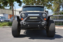 Load image into Gallery viewer, DV8 Offroad 07-18 Jeep Wrangler JK Mesh LED Grill w/o Light - Black