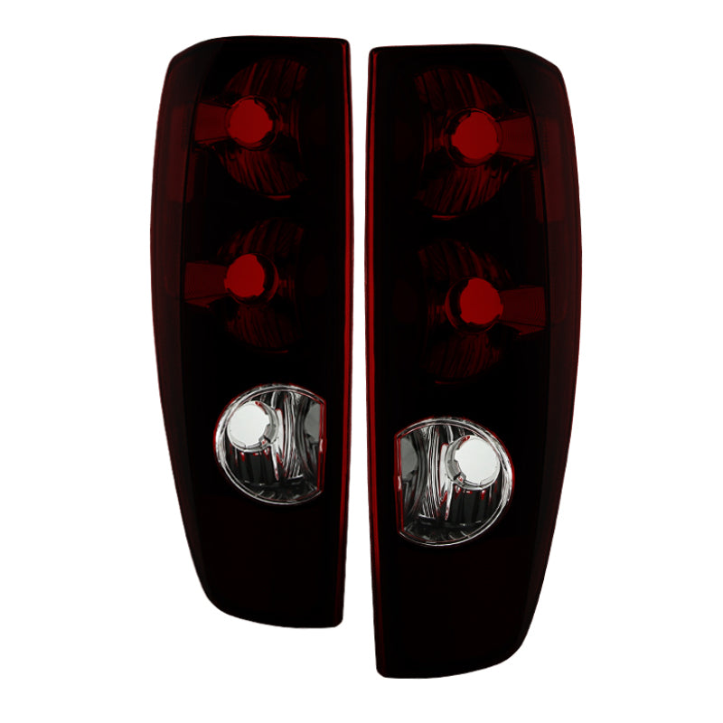 xTune Chevy/GMC Colorado/Canyon 04-12 OEM Style Tail Lights -Red Smoked ALT-JH-CCOL04-OE-RSM