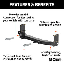Load image into Gallery viewer, Curt 16-19 Buick Envision Custom Tow Bar Base Plate