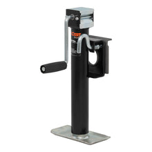 Load image into Gallery viewer, Curt Bracket-Mount Swivel Jack w/Side Handle (2000lbs 10in Travel)