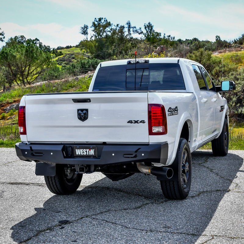 Westin 09-18 Ram 1500 Pro-Series Rear Bumper - Textured Black