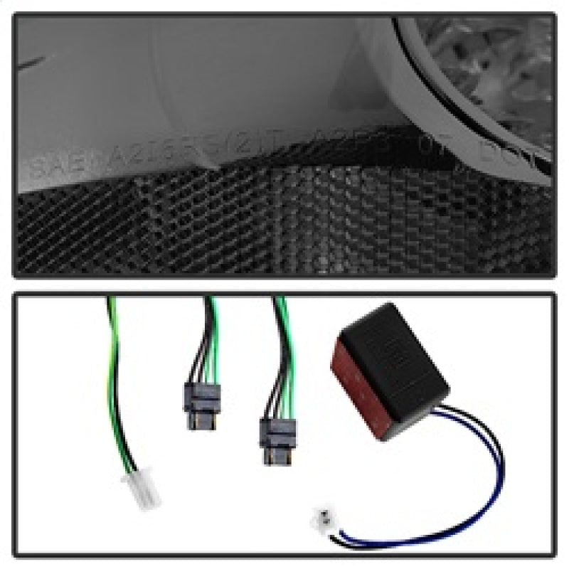 xTune Chevy Suburban/GMC Yukon/Yukon Denali 07-14 LED Tail Lights Smoked ALT-JH-CSUB07-LED-G2-SM