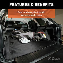 Load image into Gallery viewer, Curt Seat Defender 60in x 60in Removable Waterproof Black Cargo Blanket Protector