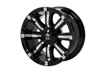 Load image into Gallery viewer, RBP 94R 20x10 Blank BP / -25mm Offset 78mm CB Black w/Chrome Inserts Wheel