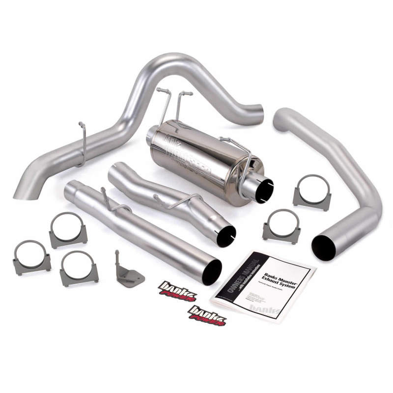 Banks Power 03-06 Ford 6.0 F4-550 CC 200 in Monster Exhaust System