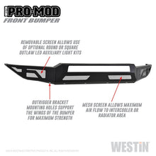 Load image into Gallery viewer, Westin 17-19 Ford F-250/350 Pro-Mod Front Bumper - Textured Black