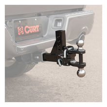 Load image into Gallery viewer, Curt Adjustable Multipurpose Ball Mount (2in Shank 2in &amp; 2-5/16in Balls)