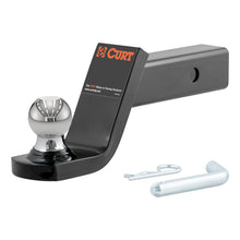 Load image into Gallery viewer, Curt Fusion Ball Mount w/1-7/8in Ball (2in Shank 5000lbs 4in Drop)