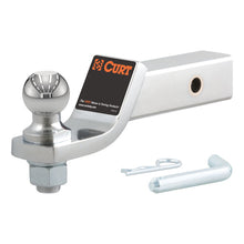 Load image into Gallery viewer, Curt Loaded Ball Mount w/1-7/8in Ball (2in Shank 7500lbs 2in Drop)