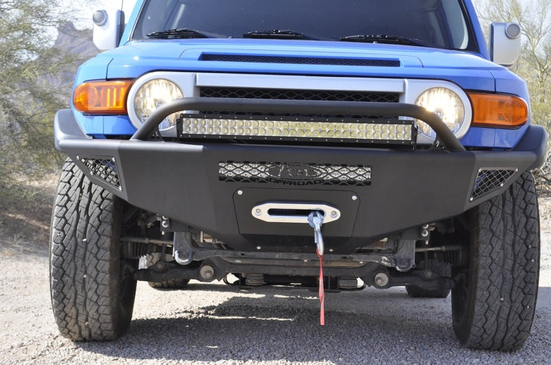 Addictive Desert Designs 07-14 Toyota FJ Cruiser Stealth Fighter Front Bumper w/ Winch Mount