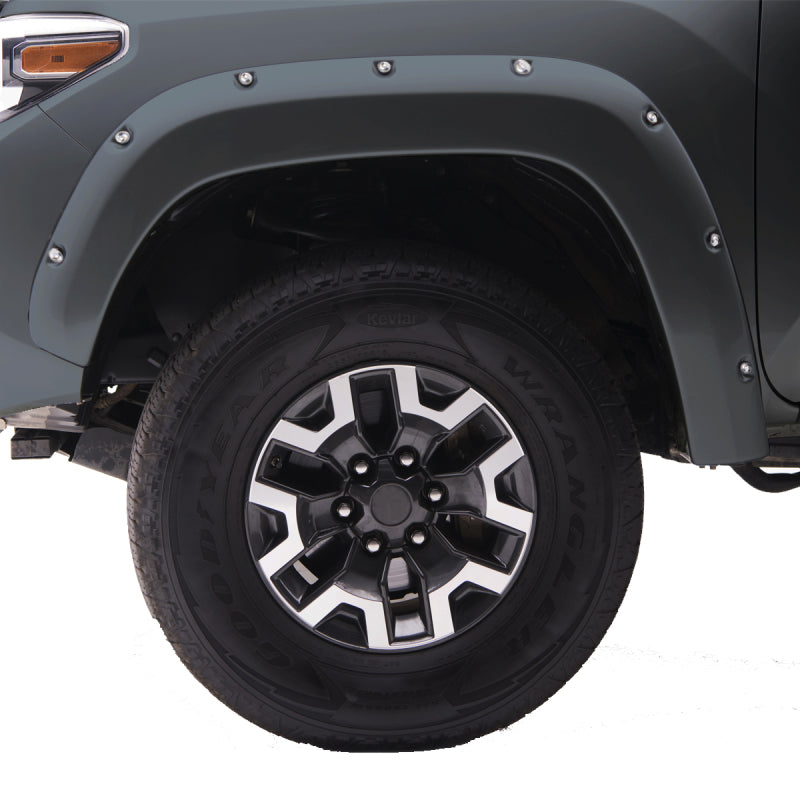 EGR 16+ Toyota Tacoma w/Mudflap Bolt-On Look Color Match Fender Flares - Set - MagneticGray