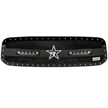 Load image into Gallery viewer, RBP RX-3 Midnight Edition Black LED Bar Grille (Studded) 13-17 Dodge Ram 1500