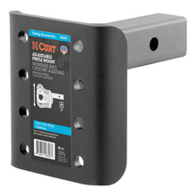 Load image into Gallery viewer, Curt Adjustable Pintle Mount (2in Shank 17000lbs 7-1/4in High 6in Long)