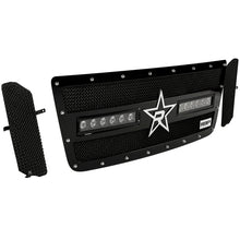 Load image into Gallery viewer, RBP RX-3 Midnight Edition Black LED Bar Grille (Studded) 2017 Nissan Titan XD