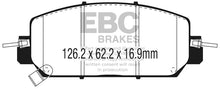Load image into Gallery viewer, EBC 2017+ Honda CR-V 1.5L Turbo Yellowstuff Front Brake Pads