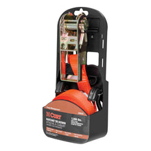 Load image into Gallery viewer, Curt 16ft Orange Cargo Strap w/J-Hooks (1100lbs)