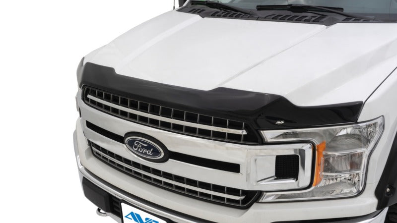 AVS 2018 Ford Expedition Aeroskin Low Profile Acrylic Hood Shield - Smoke