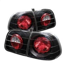 Load image into Gallery viewer, Spyder Honda Civic 99-00 4Dr Euro Style Tail Lights Black ALT-YD-HC99-4D-BK