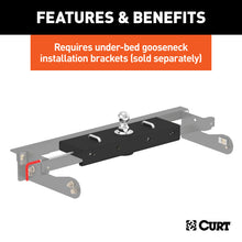 Load image into Gallery viewer, Curt Universal Double Lock EZr Gooseneck Hitch