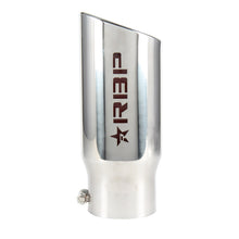 Load image into Gallery viewer, RBP RX-1 Polished Dual-Badged Exhaust Tip Inlet 4in. / Outlet 5in. / Length 12in. - Stainless Steel