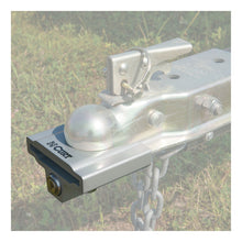 Load image into Gallery viewer, Curt Trailer Coupler Lock for 1-7/8in or 2in Flat Lip Couplers (Grey Aluminum)