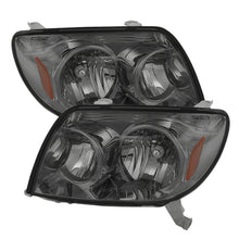Load image into Gallery viewer, xTune Toyota 4Runner 03-05 Crystal Headlights Smoke HD-JH-T4R03-AM-SM