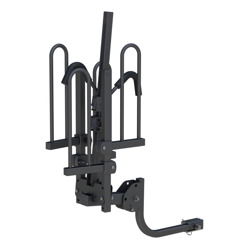 Curt Tray-Style Hitch-Mounted Bike Rack (2 Bikes 1-1/4in or 2in Shank)