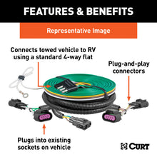 Load image into Gallery viewer, Curt 17-20 Chevrolet Sonic Sedan Custom Towed-Vehicle RV Wiring Harness