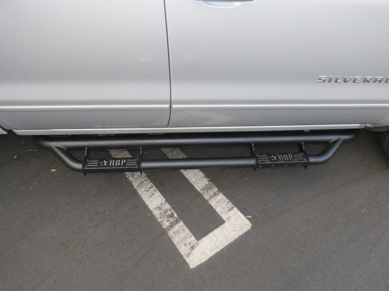 RBP RX-3 Step Bars 07-18 Chevrolet/GMC 1500/2500HD/3500HD Extended Cab (All Beds) - Black